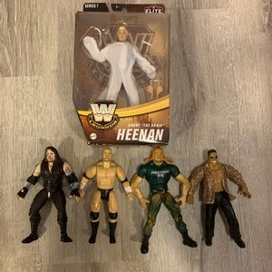 WWE WWF ACTION FIGURE LOT WITH Sealed Bobby Heenan